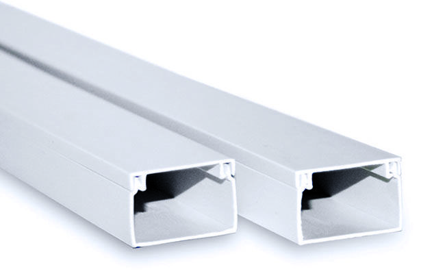 кабель-канал 20х10 l2000 с двойн. замком бел. э-пласт 350378n от BTSprom.by
