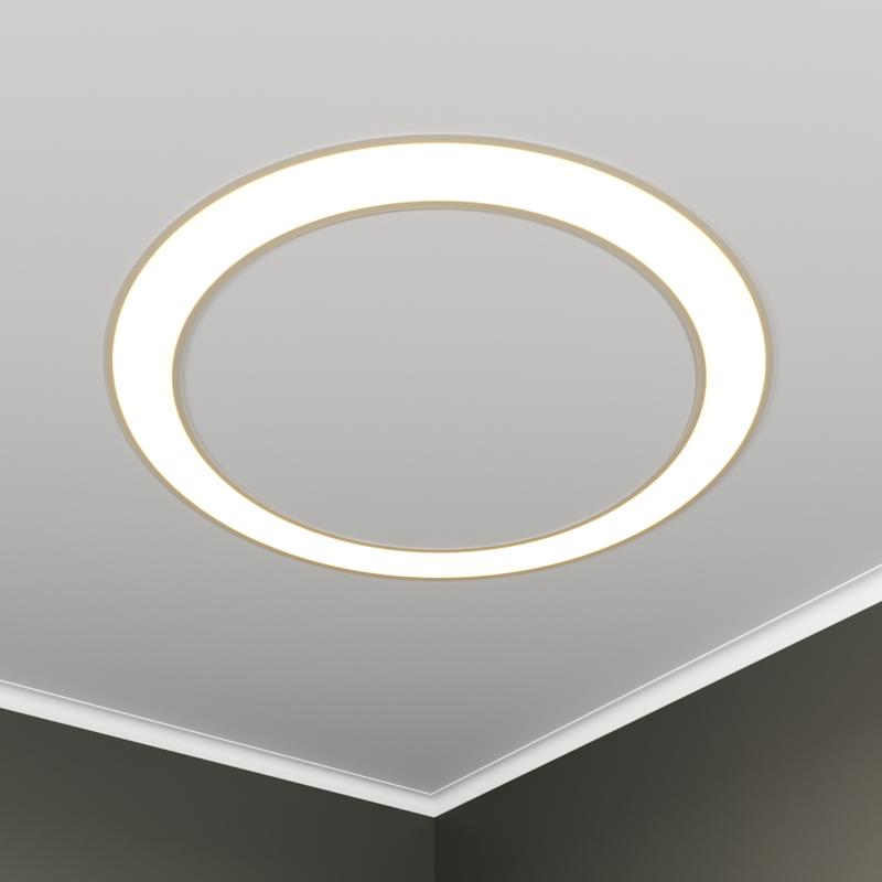 светильник светодиодный rve-lbx-hole-ring-930-v 69вт 4000к 930х930х100мм s80мм кольцо встраив. бел. rvelektro rve00003075 от BTSprom.by