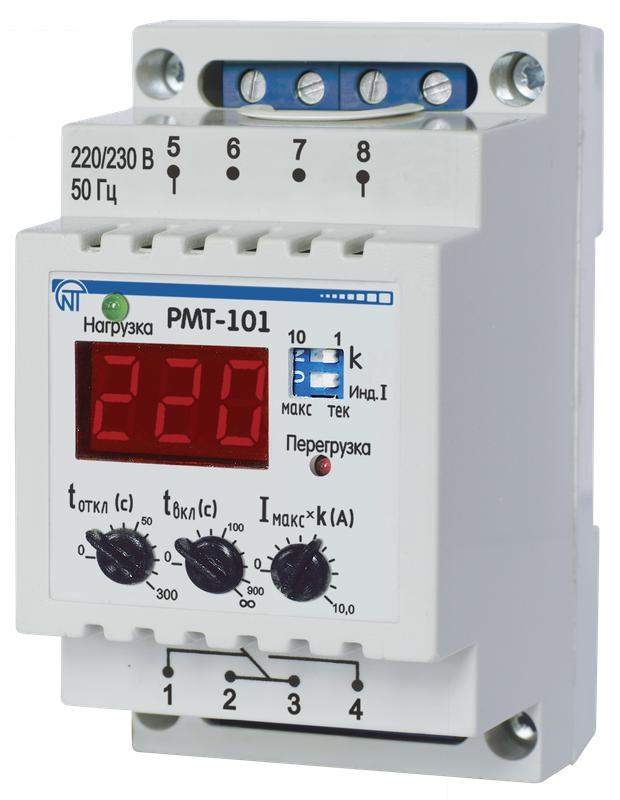 реле максимального тока рмт-101 новатек-электро 3425604101 от BTSprom.by