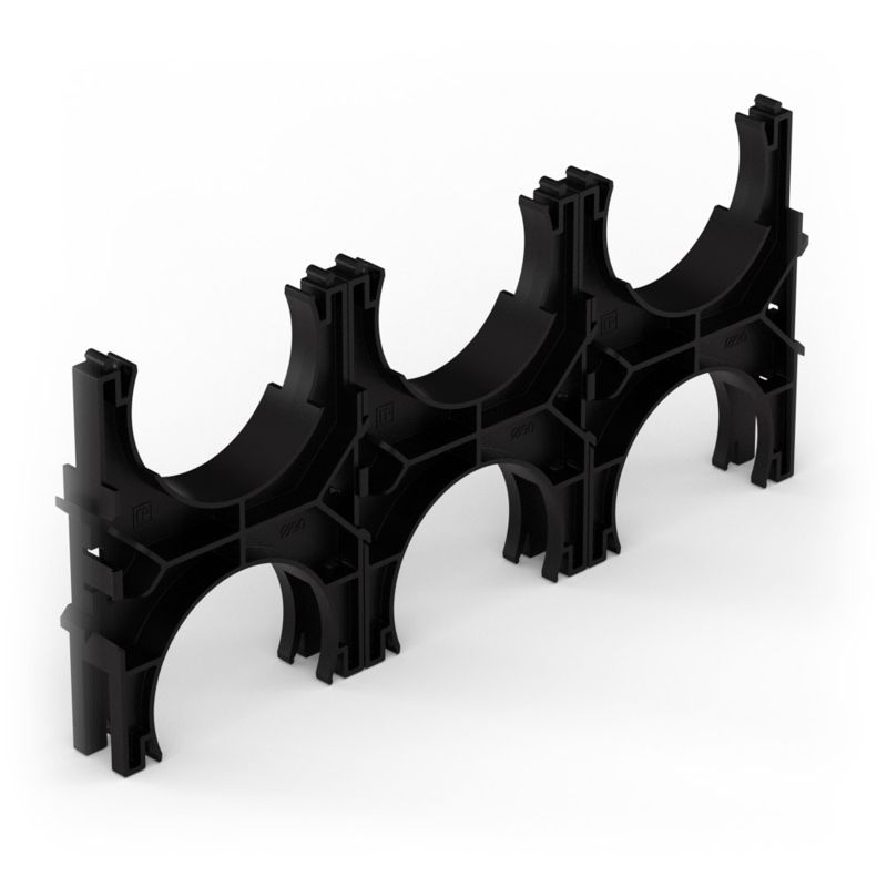 кластер тройной двухсторон. для двустен. труб d90мм промрукав pr13.02580 от BTSprom.by