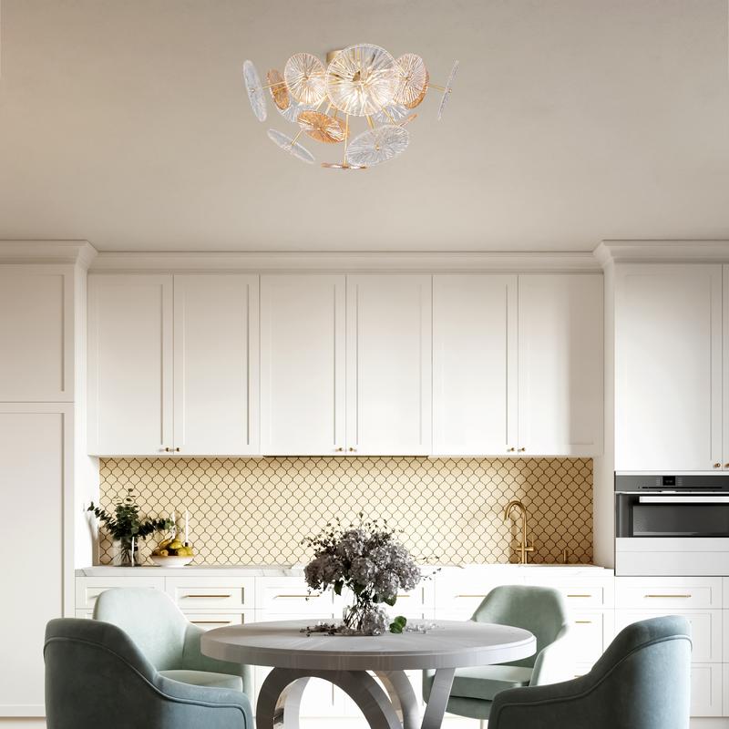  Светильник Brillia 60Вт E14х6 IP20 потолочн. Freya FR5274CL-06G фото в каталоге от BTSprom.by