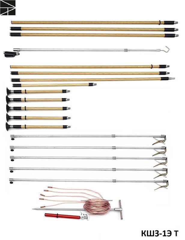 заземление переносное для воздушных линий кшз-1э т телескоп сечение 25мм с протоколом испытаний электро трейд et-z216-t-25-p от BTSprom.by