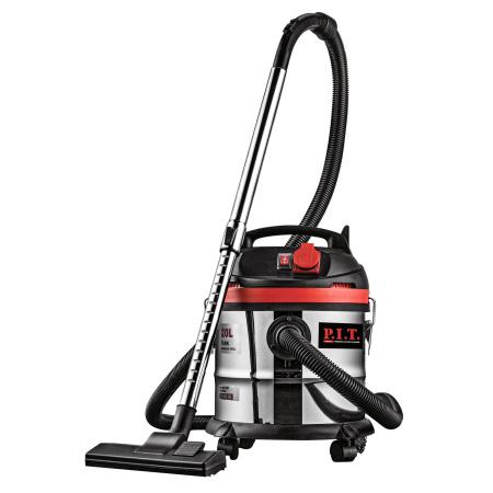 пылесос строительный электрический pvc20-c мастер (1500вт роз. 2квт шланг 3м бак 20л нерж.) p.i.t. pvc20-c от BTSprom.by