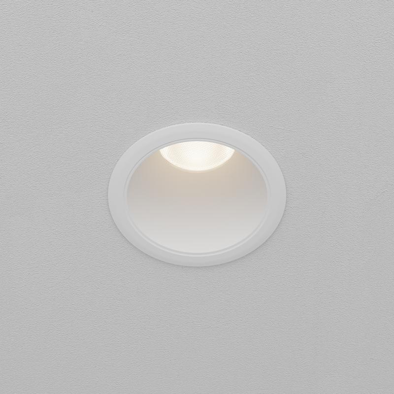  Светильник Dip 10Вт 4000К 50град. встраив. Maytoni DL116-10W-4K-W фото в каталоге от BTSprom.by