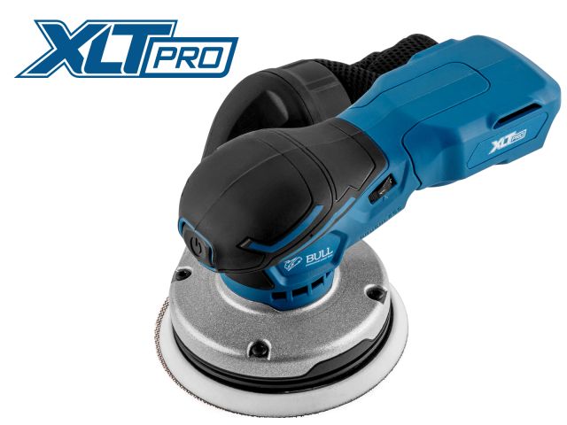 аккум. эксцентриковая шлифмашина bull crs 1218 e в кор. xltpro solo бесщёт., 18 в, 125 мм (регул. об., амплитуда колебаний: 2,5 мм) 1304691 от BTSprom.by