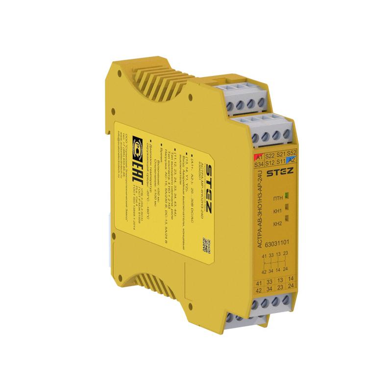 реле безопасности астра-ав-3нo1нз-ар-24u стэз 63031101 от BTSprom.by