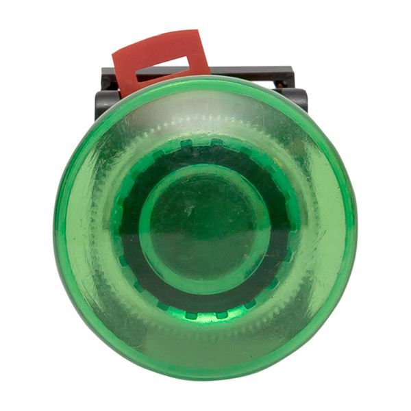  Кнопка "Грибок" AELA-22 NO+NC 380В с подсветкой зел. PROxima EKF pbn-aela-1g-380 фото в каталоге от BTSprom.by