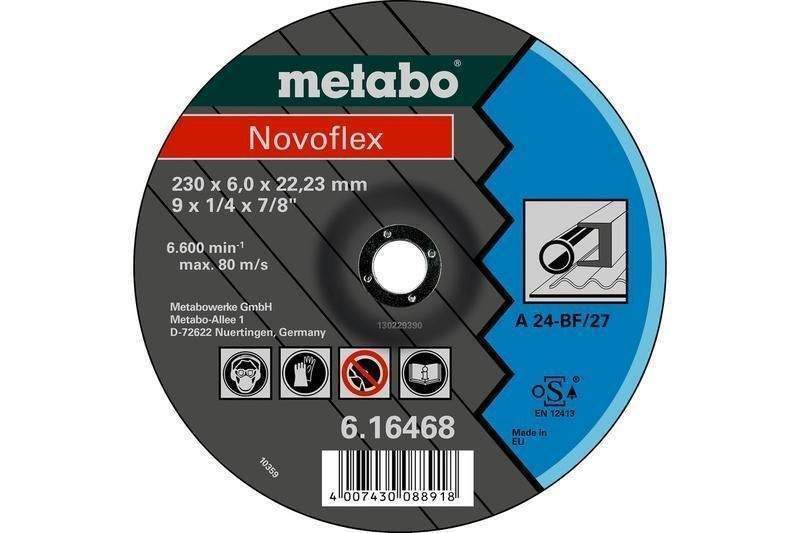 круг обдирочный sp-novoflex 125х6.0х22 23мм ru сталь metabo 617170000 от BTSprom.by