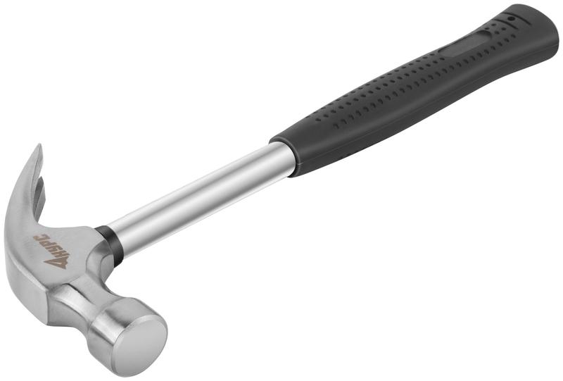  Молоток-гвоздодер 27мм 450г метал. ручка; резинов. рукоятка КУРС 44613 фото в каталоге от BTSprom.by