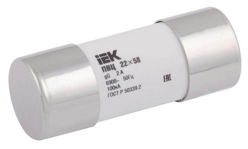 вставка плавкая цилиндрическая пвц 22х58 gg 20а iek cfl22-020 от BTSprom.by