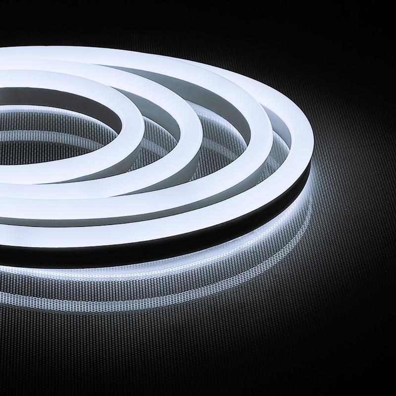 лента светодиодная 144smd(2835)/м 12вт/м 220в ip67 50м 4000 ls721 с 1 сетевым шнуром 1 заглушкой 1 коннектором в комплекте (уп.50м) feron 48208 от BTSprom.by