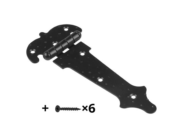 петля-стрела 150 мм фигурная, черн.мат. starfix smp-66928-1 от BTSprom.by