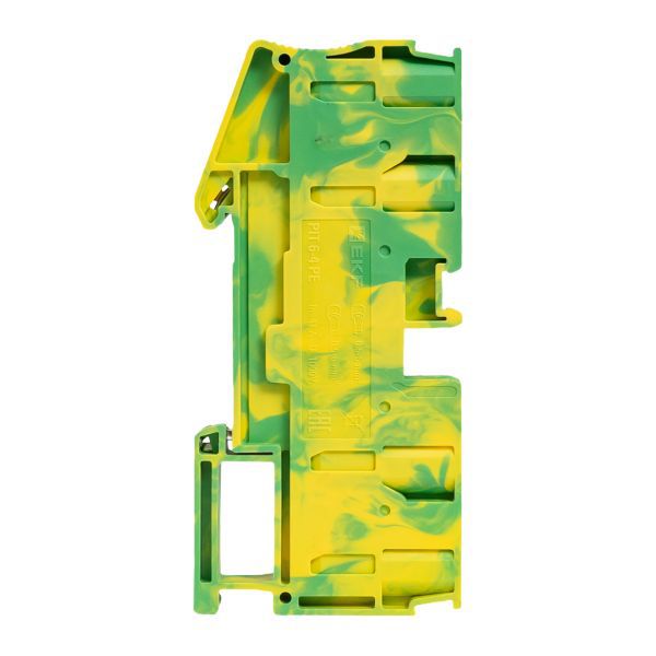  Колодка клеммная пружинная 6 Push-in 4 вывода земля EKF PIT-6-4-pe фото в каталоге от BTSprom.by