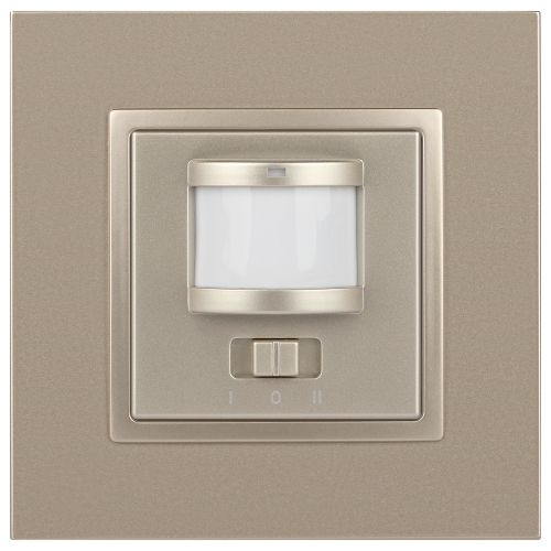  Датчик движения 14-4103-04 2-проводной 180-250В 200Вт Elegance шампань ЭРА Б0034355 фото в каталоге от BTSprom.by