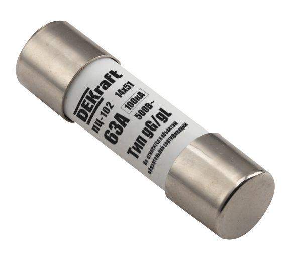 предохранитель цилиндрический 16а 14х51 пц-102 dekraft 21376dek от BTSprom.by