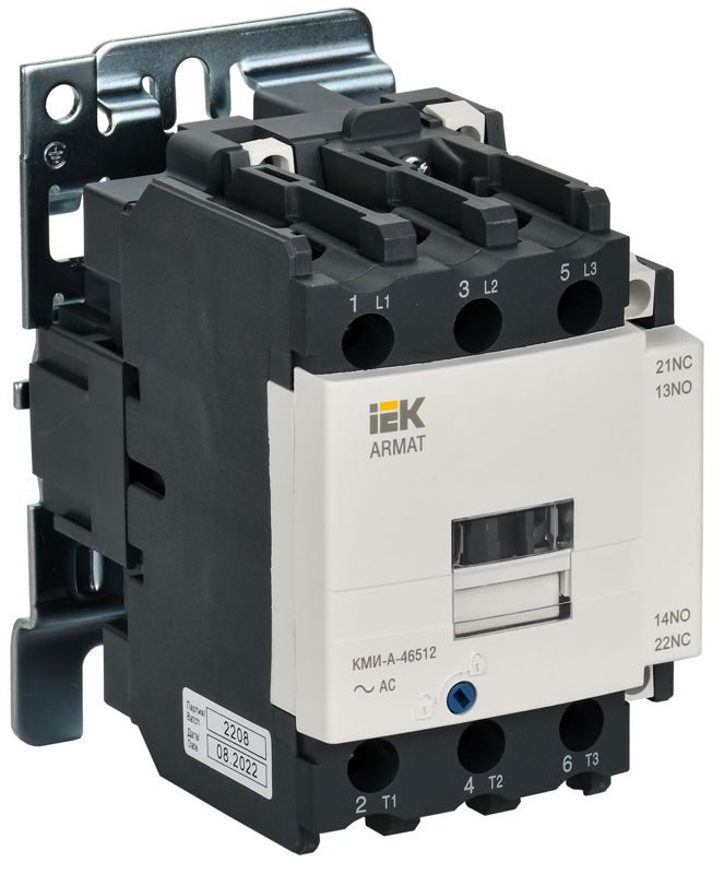 контактор кми-а-46512 lc1d 65а кат. 110в ac 1но+1нз ac-3 iek ar-acc-41-065-110-11 от BTSprom.by