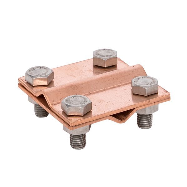 зажим крестовидный прут-прут (пластина 57х57мм) cu proxima ekf lp-g3109-cu от BTSprom.by