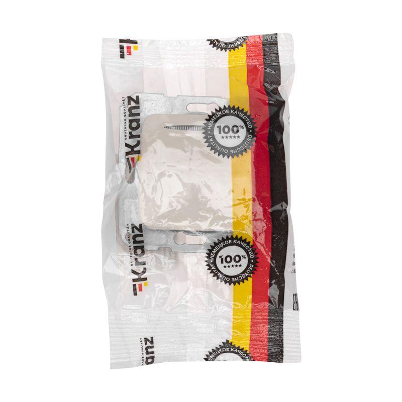  Выключатель 1-кл. СП DEA 10А с подсветкой механизм беж. Kranz KR-78-0231 фото в каталоге от BTSprom.by