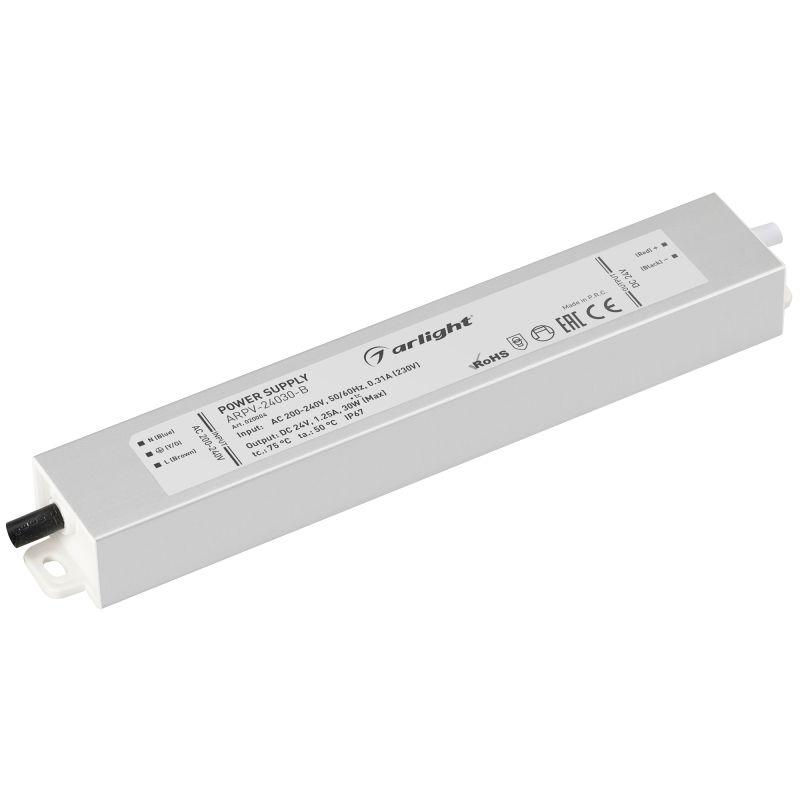 блок питания arpv-24030-b 24в 1.3а 30вт ip67 метал. 3 года arlight 020004 от BTSprom.by