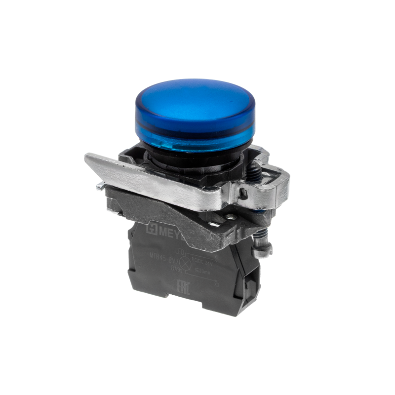 лампа сигнальная 24в aс/dc ip65 металл mtb4-bv761 син. овен 137223 от BTSprom.by