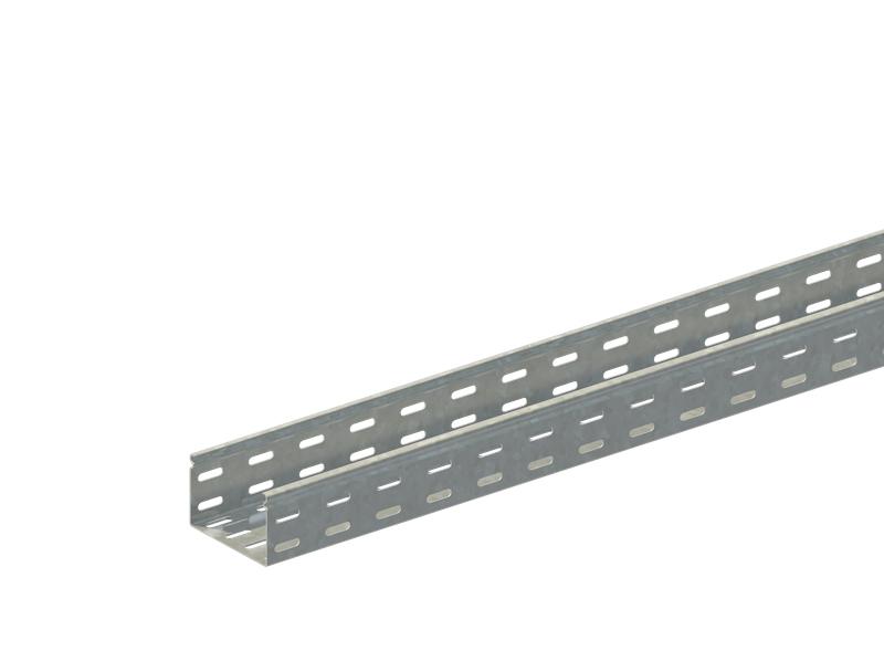 Лоток прямой замковый перфорированный 100х80 L3000 сталь 1мм ЛМс-ПЗ цУТ2.5 СОЭМИ Н0122132522 от BTSprom.by