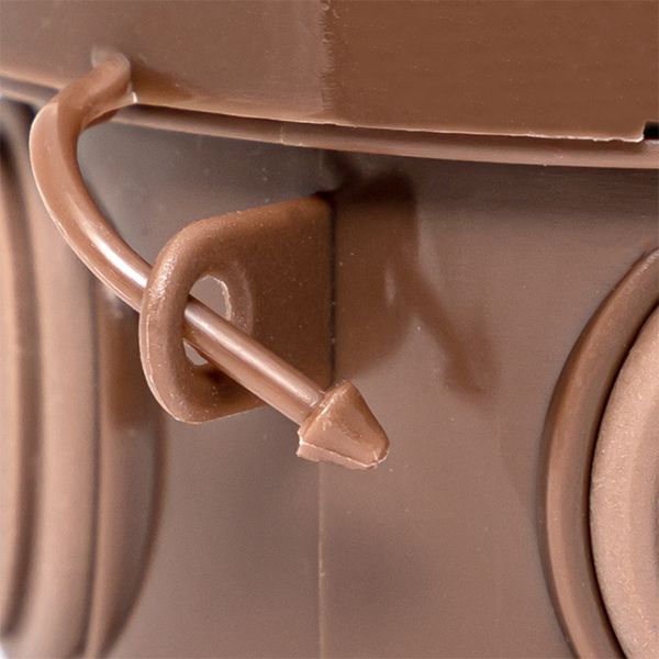  Коробка распаячная КМР-040-038 с крышкой 65х40 4 мембранных ввода IP54 темн. дерево PROxima EKF plc-kmr-040-038-t фото в каталоге от BTSprom.by