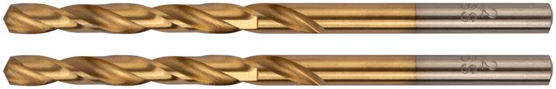 Сверло HSS по металлу титановое покрытие в блист. 4.2мм (уп.2шт) FIT 34342 фото в каталоге от BTSprom.by