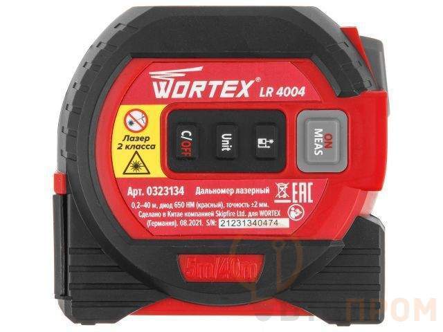  Дальномер лазерный WORTEX LR 4004 в кор. (0.05 - 40 м, +/- 2 мм/м,) фото в каталоге от BTSprom.by