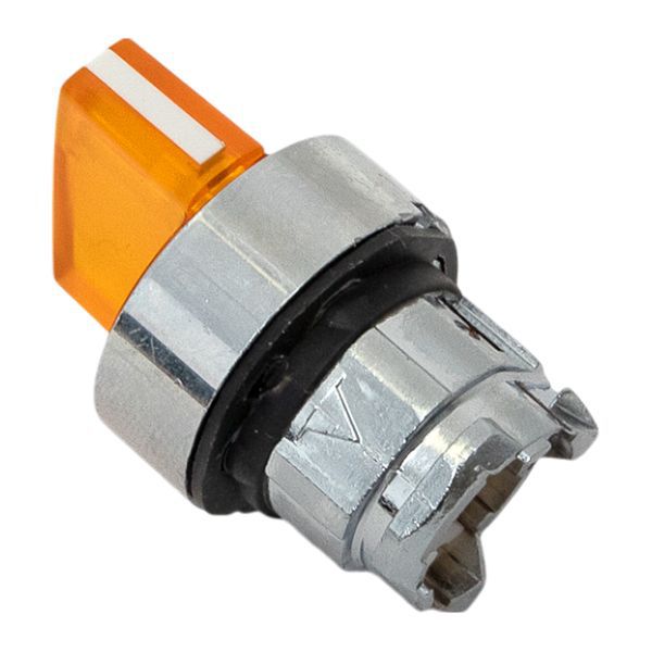  Механизм переключателя исполнительный XB4 IP65 на 2 положения с фиксацией с подсветкой с короткой ручкой желт. EKF XB4BD2FL-Y-65 фото в каталоге от BTSprom.by