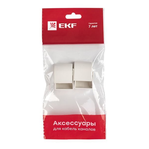  Заглушка 25х16 бел. Plast PROxima (уп.4шт) EKF ecw-25-16x4 фото в каталоге от BTSprom.by