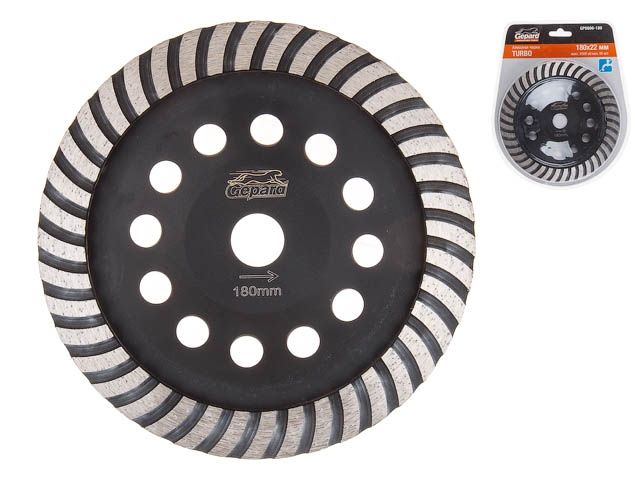 алмазная чашка 180мм turbo gepard (турбо) gp0806-180 от BTSprom.by