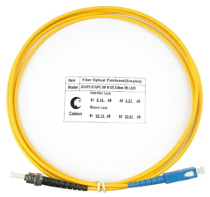 шнур оптический fop(s)-9-sc-st-2m simplex sc-st 9/125 sm 2м lszh cabeus 7548c от BTSprom.by