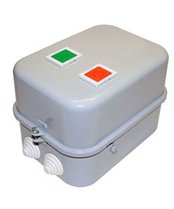 пускатель электромагнитный пм12-040260 у3 в 40а 220в/50гц 1но ip40 нереверсивный с реле ртт-121 28.0-40.0а в корпусе с кнопками пуск + стоп + r электротехник et000267 от BTSprom.by