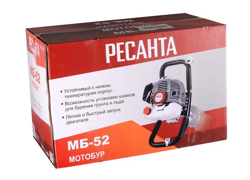  Мотобур МБ-52 Ресанта 70/13/30 фото в каталоге от BTSprom.by