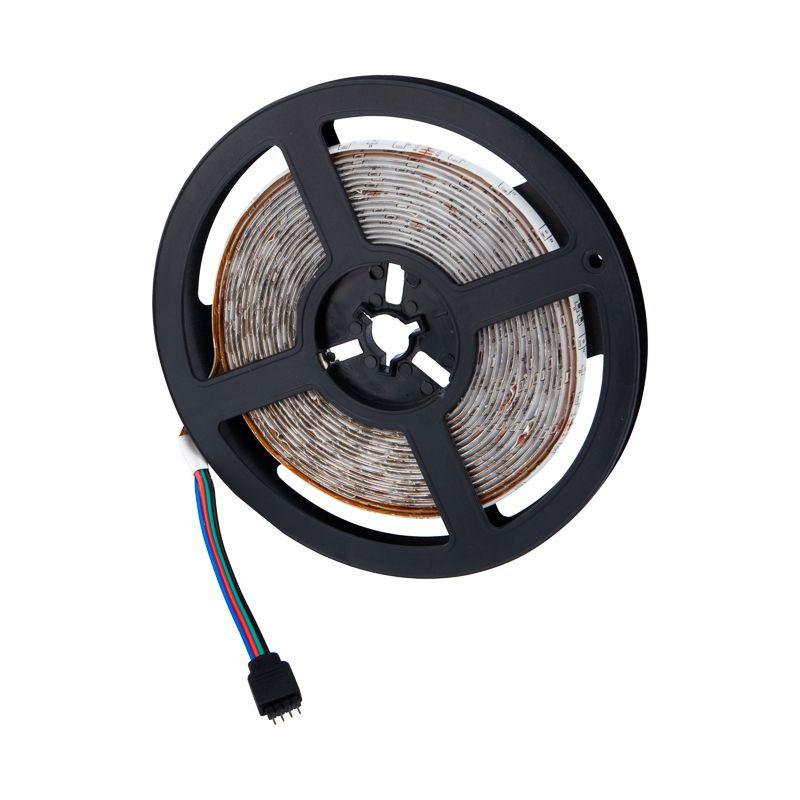 Комплект светодиодной ленты 5м с блоком питания и RGB контроллером IP65 RGB Lamper 142-402 фото в каталоге от BTSprom.by