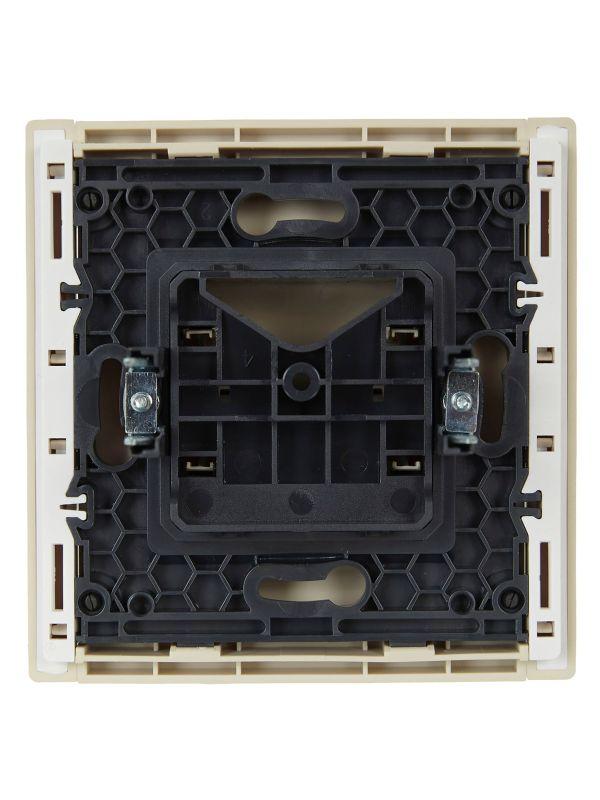  Вывод кабеля FORTE&PIANO FP442 ваниль IEK FP-VK10-0-K10 фото в каталоге от BTSprom.by