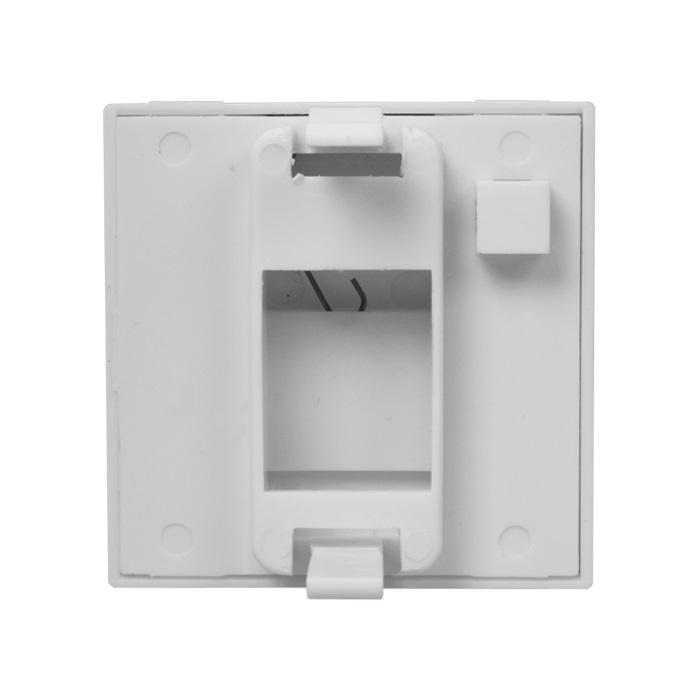  Панель лицевая 1 порт 45х45 Keystone шторка (DIY) SUPRLAN 10-0304-1 фото в каталоге от BTSprom.by