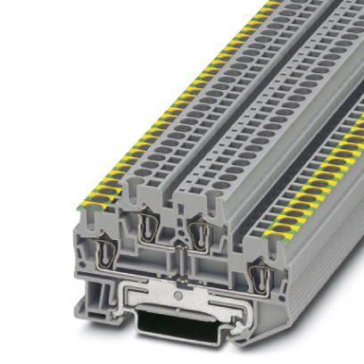 клемма двухъярусная заземляющая sttb 2.5-pe/l phoenix contact 3036314 от BTSprom.by