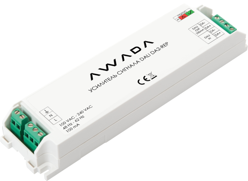 усилитель сигнала dali da2-rep awada da2-rep от BTSprom.by усилитель сигнала dali da2-rep awada da2-rep от BTSprom.by