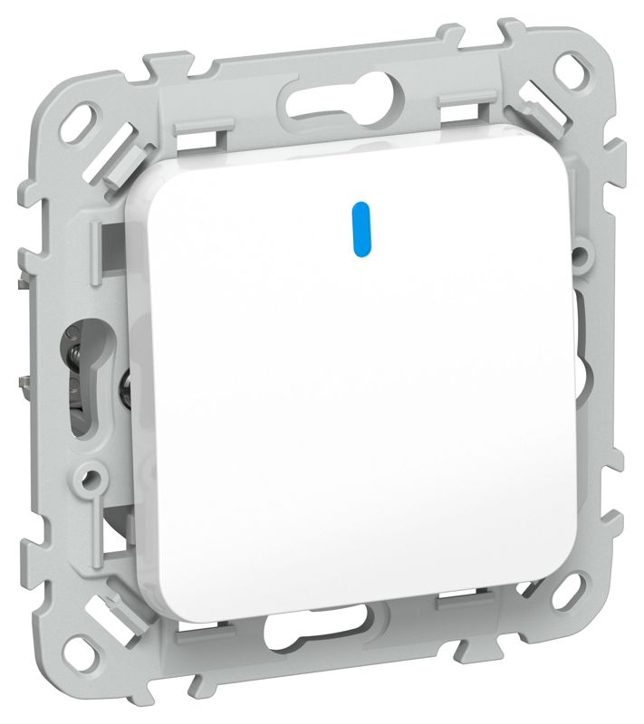 выключатель проходной 1-кл. 2п сп flite вс6/21-1-1-флб 10а с индикацией механизм бел. iek fi-v12-1-10-1-2-k01 от BTSprom.by