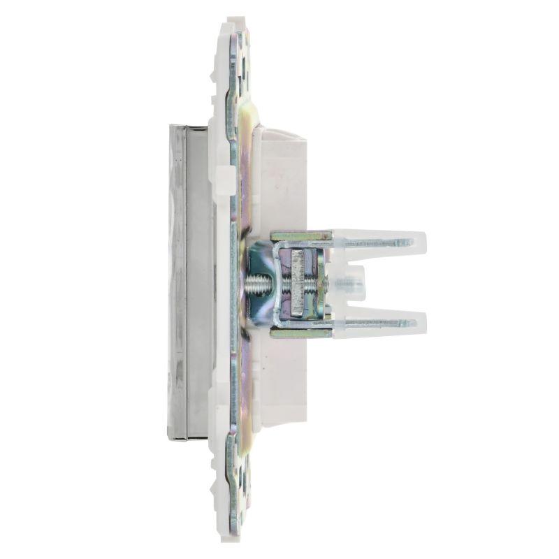  Заглушка с суппортом SKANDY SK-C01N никель IEK SK-PL10-K50 фото в каталоге от BTSprom.by