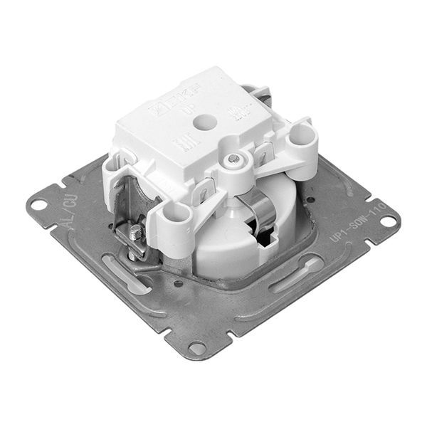  Розетка СП Эпика 16А с заземл. без защ. шторок механизм бел. EKF UP1-SOW-110 фото в каталоге от BTSprom.by