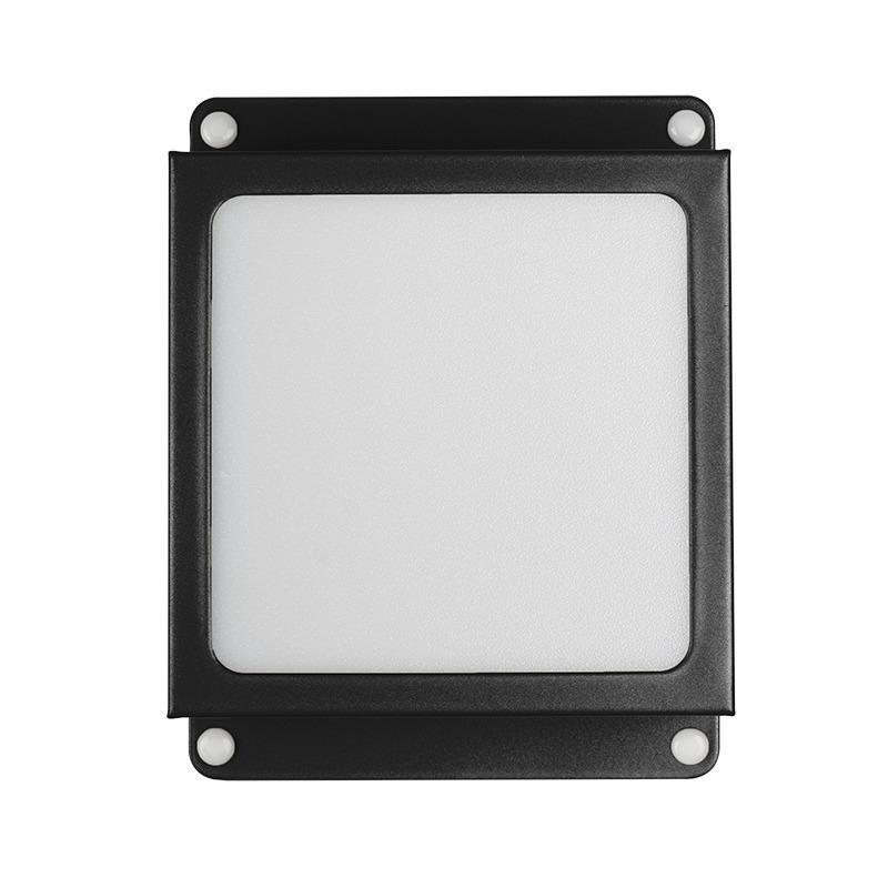 светильник светодиодный ppl 089/g opal 9вт 4000к ip40 89х89х40мм black дво/дпо домино в потолок грильято pro jazzway 5065260 от BTSprom.by