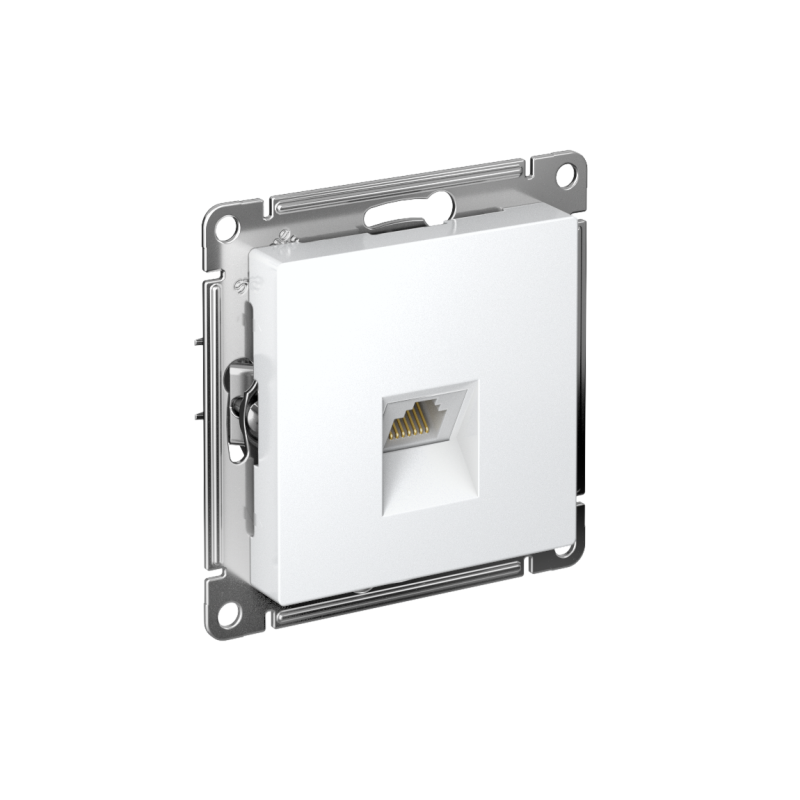 розетка компьютерная atlasdesign rj45 кат.5e механизм лотос se atn001383 от BTSprom.by