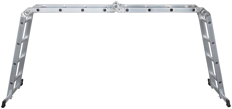  Лестница-трансформер четырехсекционная 4х4 13.2кг алюм. FIT 65450 фото в каталоге от BTSprom.by