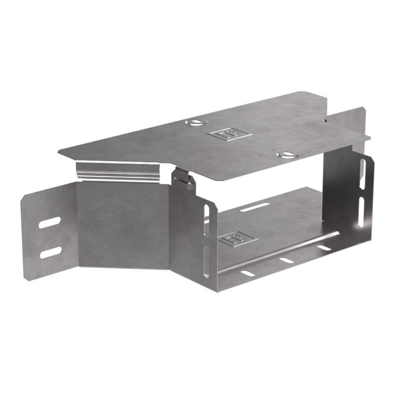 Ответвитель для лотка горизонтальный 200х100 с крышкой Стандарт Промрукав PR16.1181 от BTSprom.by