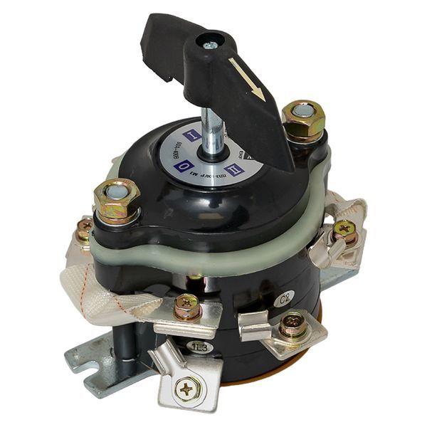  Переключатель пакетный реверсивный 1-кл. 100А IP00 ПП 3-100/Р М3 исп.3 черн. EKF pp-3-100-3r фото в каталоге от BTSprom.by