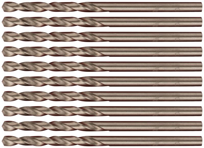  Набор сверл по металлу Profi 3.3х65мм с кобальтом 5проц. (уп.10шт) Cutop 48-33-10 фото в каталоге от BTSprom.by
