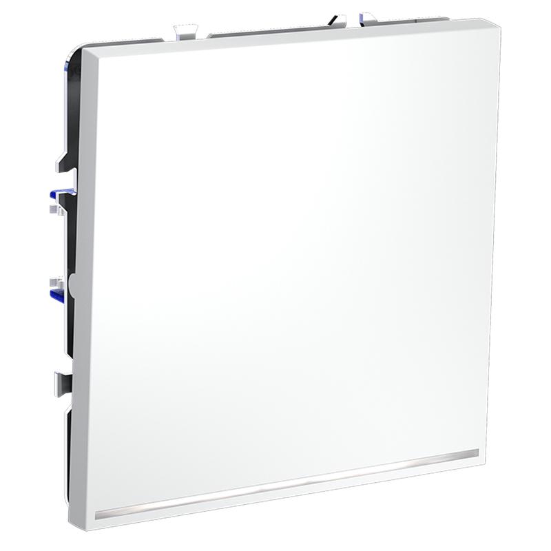  Выключатель 1-кл СП S70 10А с подсветкой механизм бел. матов. Voltum VLS010202 фото в каталоге от BTSprom.by