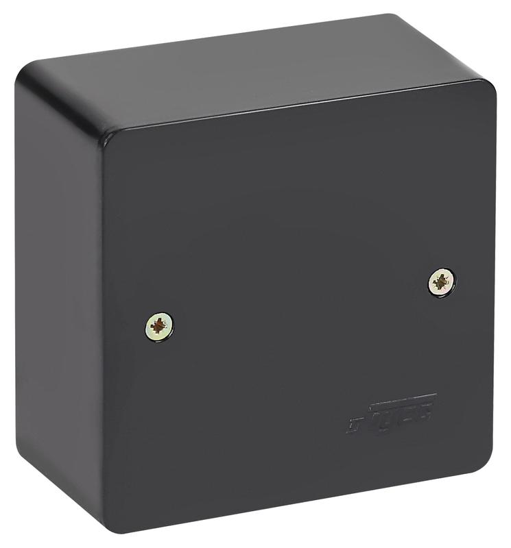 коробка универсальная тусо для кабель-каналов 85х85х42мм черн. ruvinil 65015ч от BTSprom.by